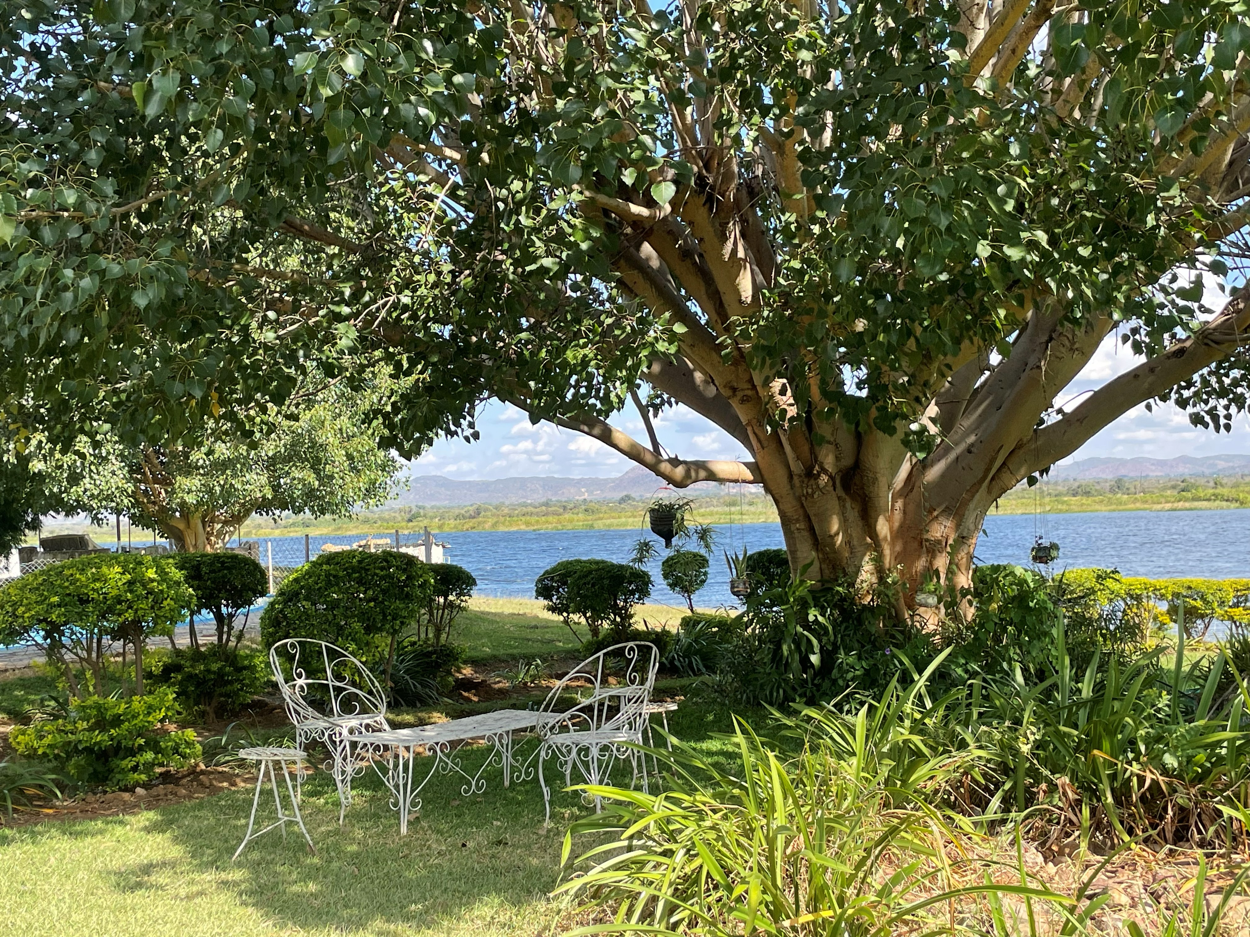 Riverside seating