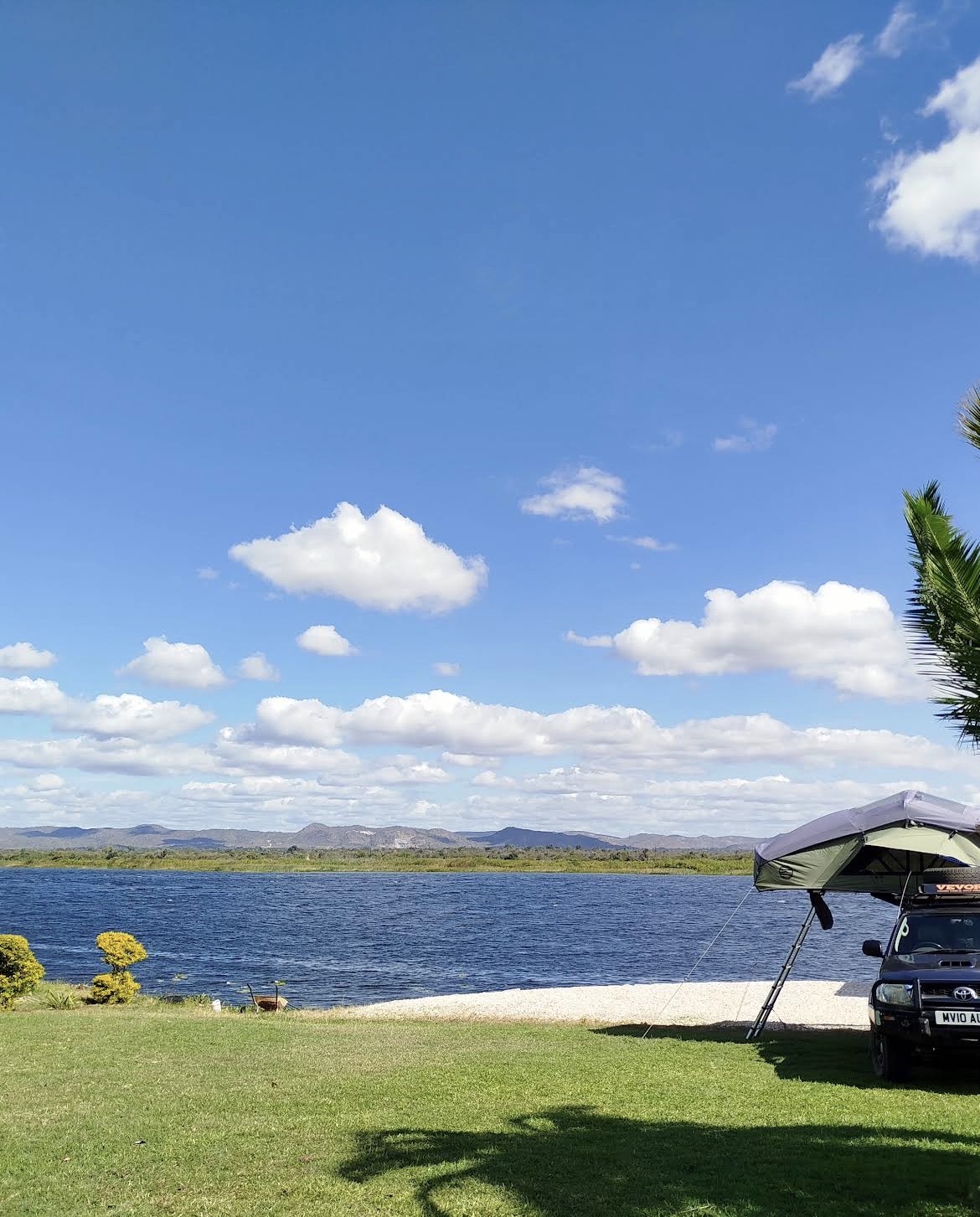 Clear skies over the Kafue River