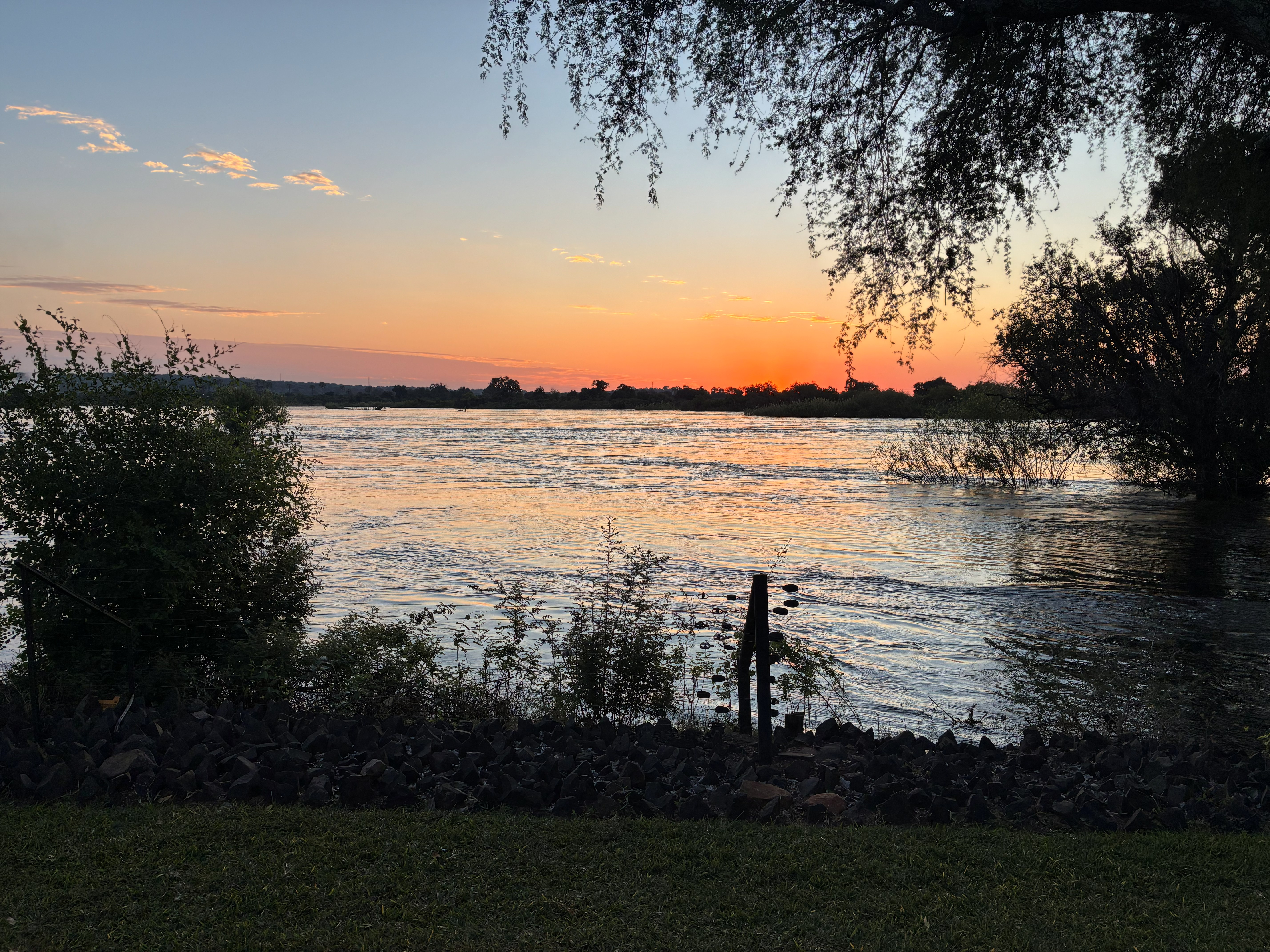 Evening light on the Kafue River